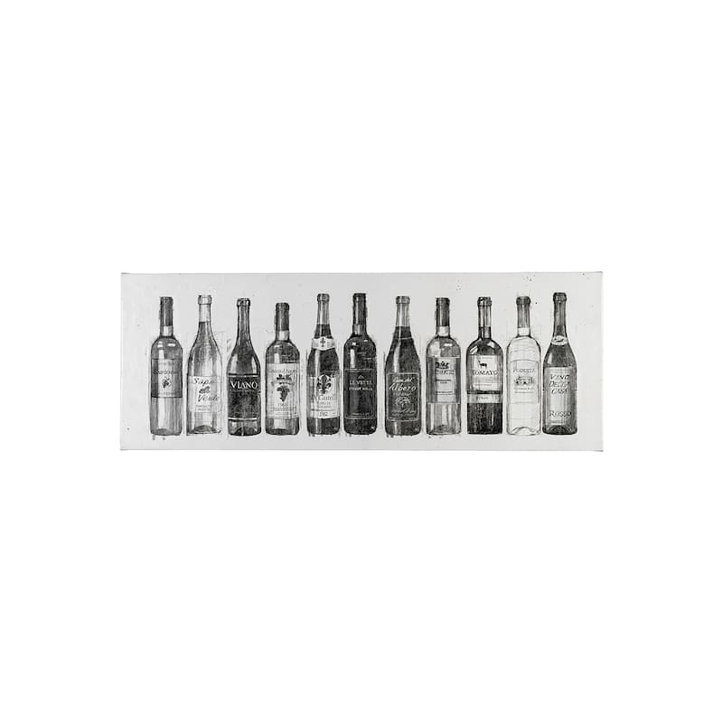 Wine Cellar Crop (54 x 18) Canvas Art Print - Small