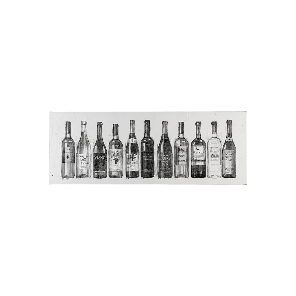 Wine Cellar Crop (54 x 18) Canvas Art Print