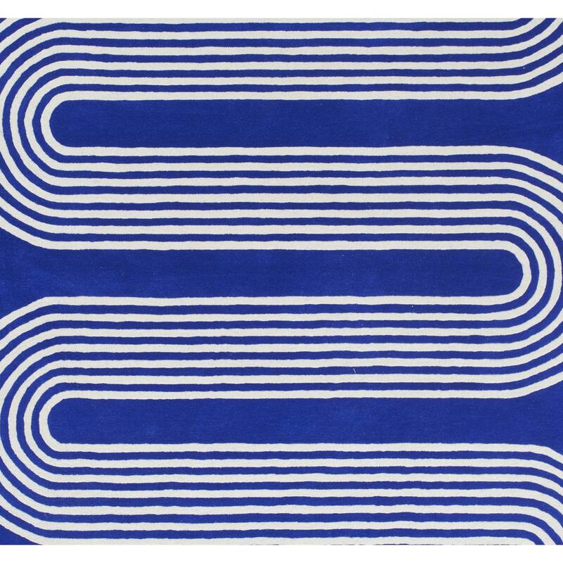 Momeni Simba Hand Tufted Wool Geometric Area Rug