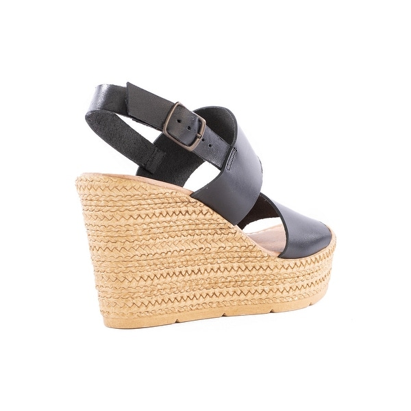Seychelles Downtime Leather Wedge 