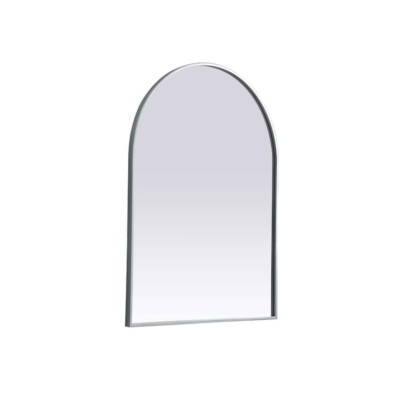 Elegant Lighting MR1A2736 Ayra 27" W x 36" H Modern Arched Bathroom
