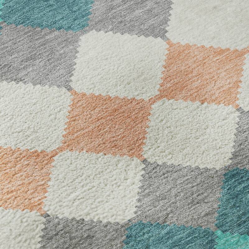 Premium Washable Super Soft Diamond Modern Mayfield Rug