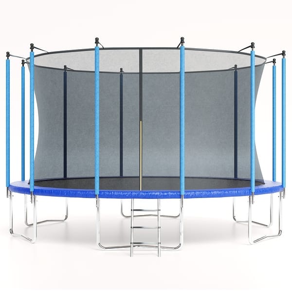 slide 2 of 8, Trampolines with Safty Enclosure Recreational Trampolines