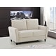 preview thumbnail 9 of 10, Corel Velvet Living Room Set- Sofa and Loveseat