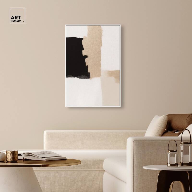 Earth and Ink IV Canvas by Art Remedy