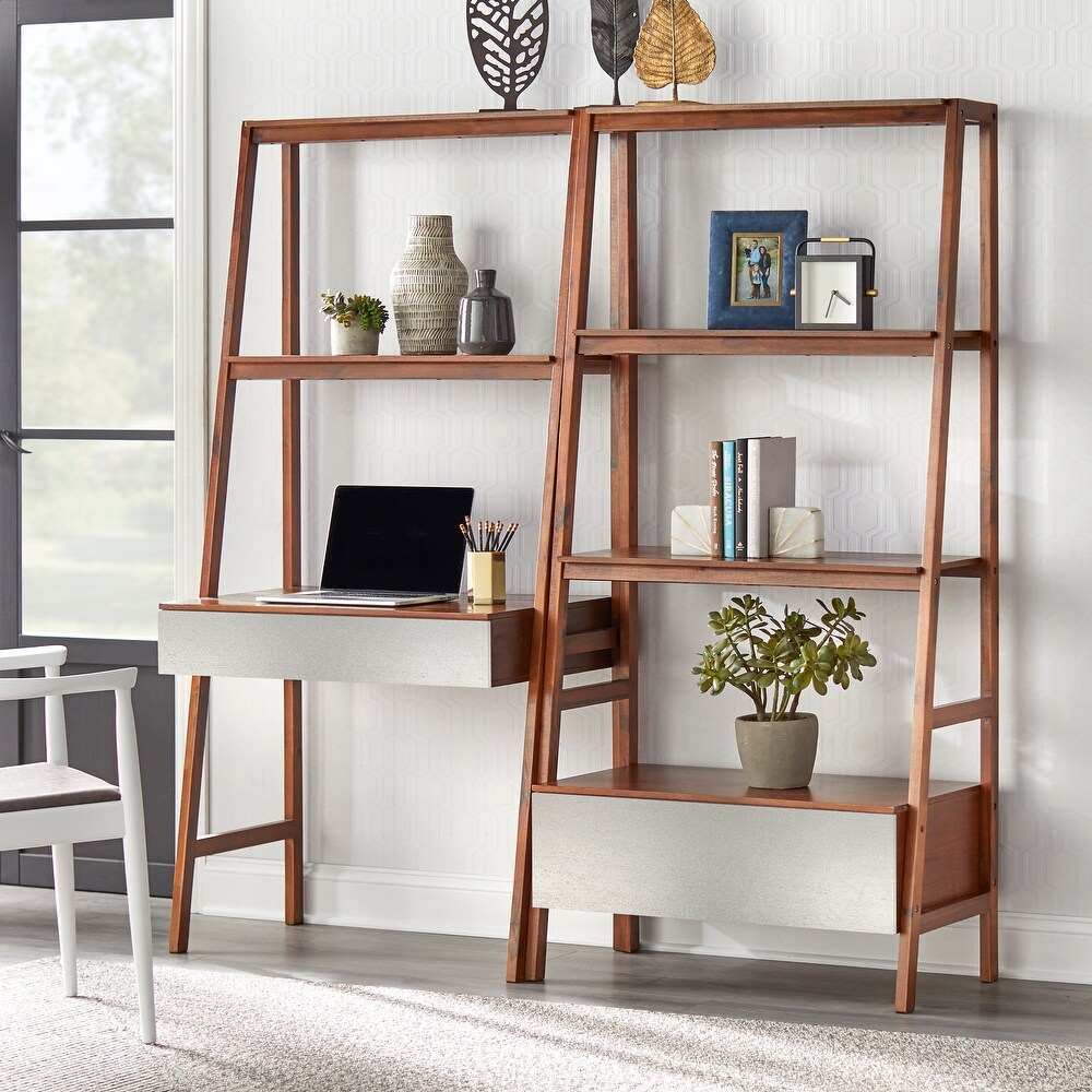 mid century ladder desk