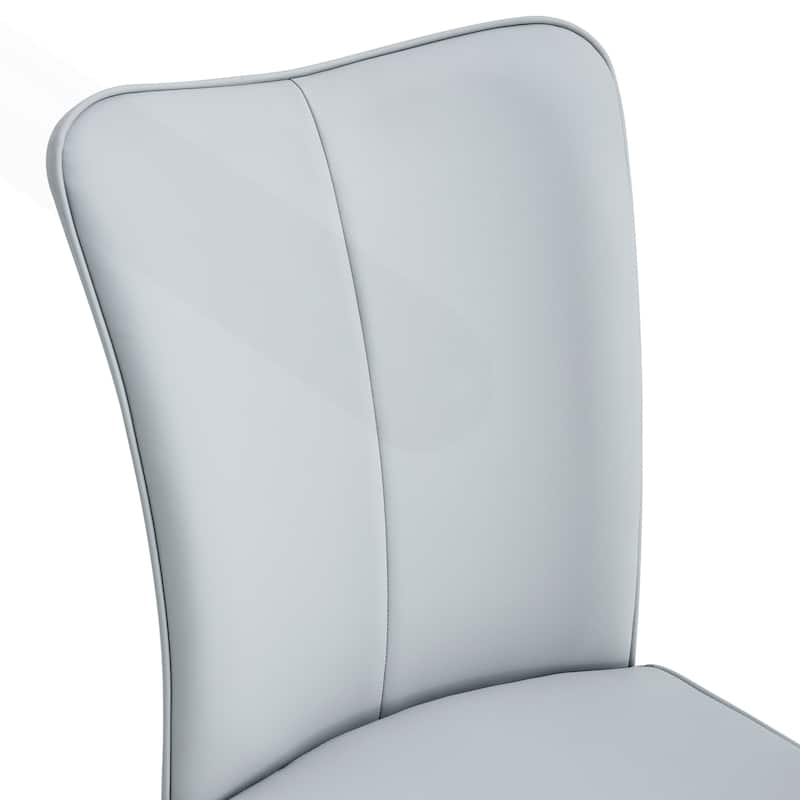 Modern Minimalist Dining Chairs with Comfortable Cushions and Stylish Metal Legs, Ideal for Various Rooms