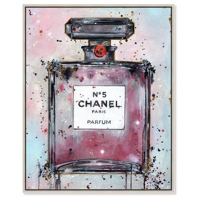 Doll Memories - Abstract Perfume Canvas by Art Remedy