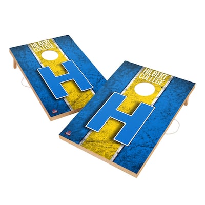 Vintage Hilbert College Hawks Regulation 2x4 Cornhole Set