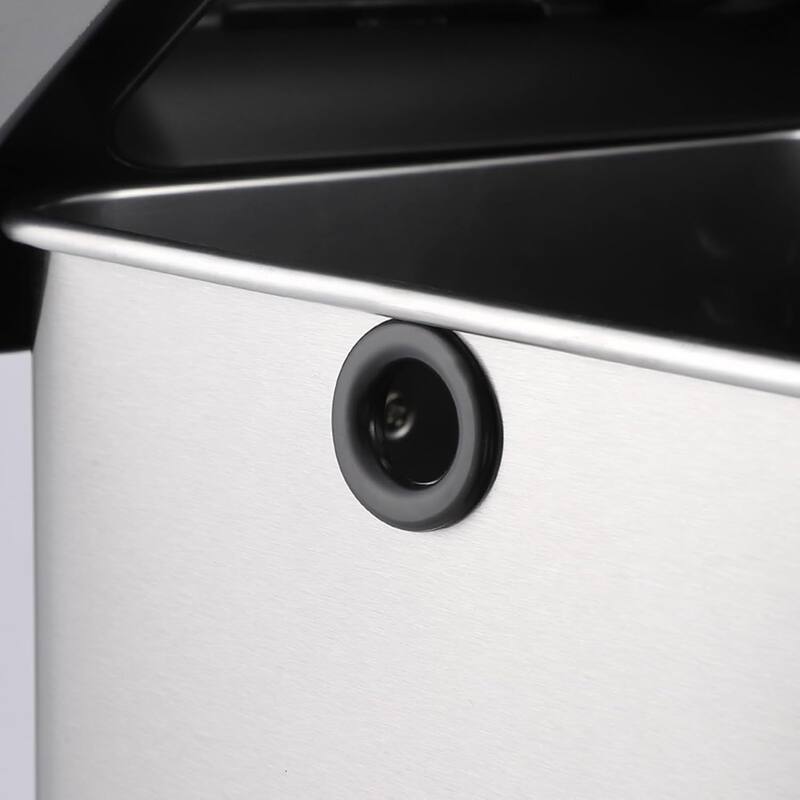 16 Gallon Dual Compartment Trash and Recycling Bin for Home/Office (60L 2x30L without inner bucket)