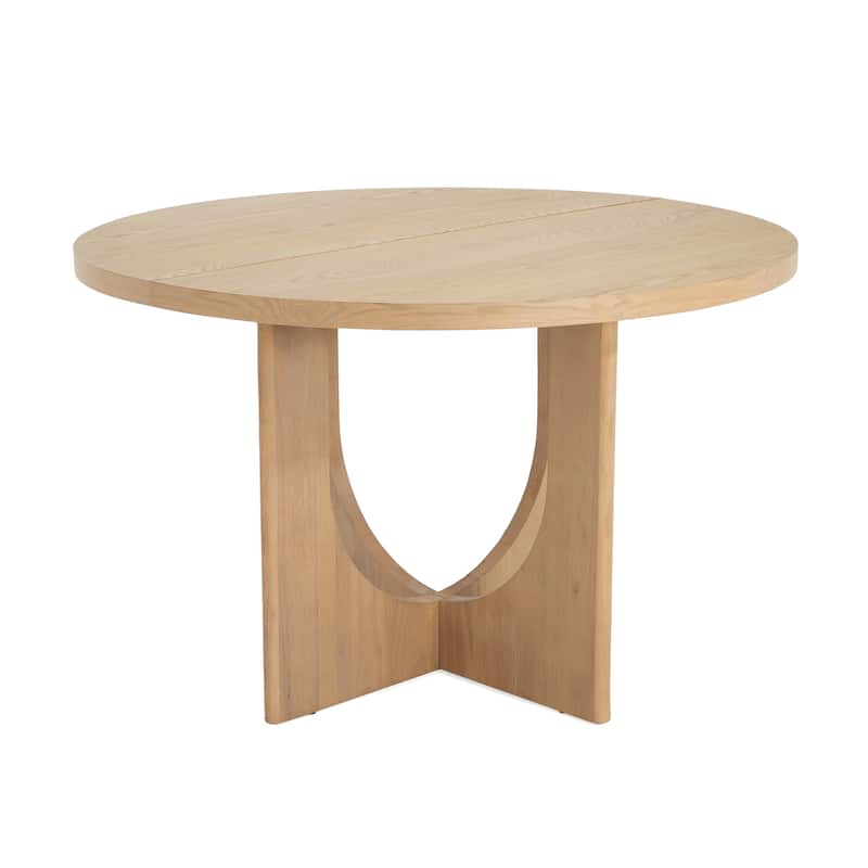Christopher Knight Home - Eulalia Rubberwood and Upholstered 5 Piece Dining Set