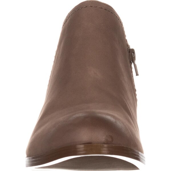 zarie leather ankle booties