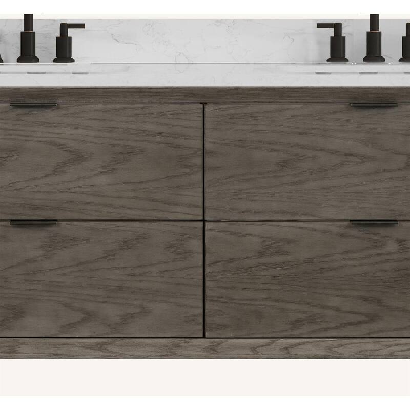 Legion Furniture WH25 Solid Wood Contemporary Bathroom Vanity with 1" thick Artificial top