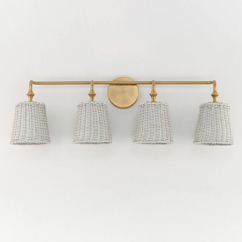 Maxim 21484WWT Baja 4 Light 34" Wide Vanity Light