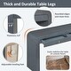 preview thumbnail 31 of 48, 54.3" Rustic Console Table with Fluted Drawers for Entryway or Living Room
