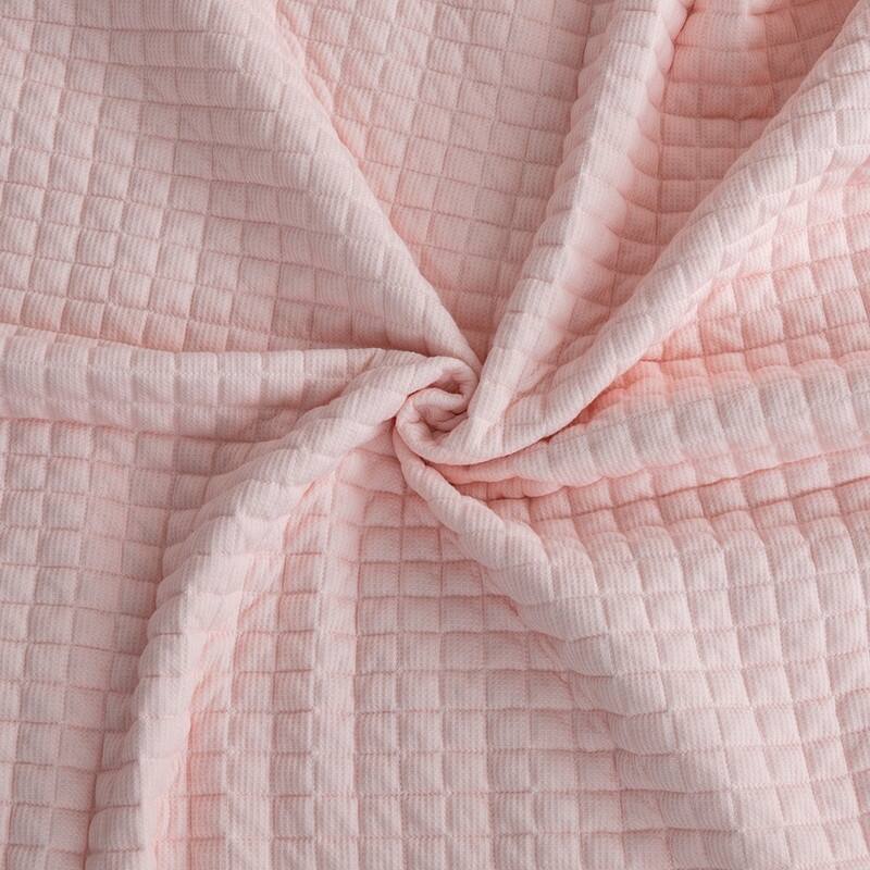 Wonderful Waffle Quilt Set 3 Piece Solid Bedding Set for Kids