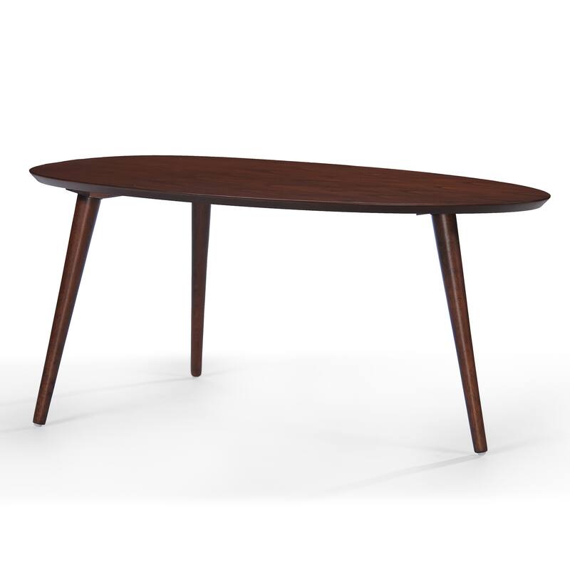 Elam Mid-Century Wood Coffee Table by Christopher Knight Home - 39.30" L x 23.60" W x 18.25" H