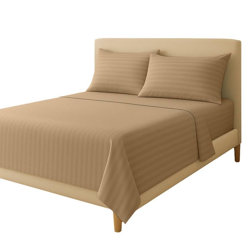 Premium Breathable Cotton Deep Pocket Sheet Set Hotel-Quality Comfort