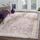 SAFAVIEH Bristol Gretchen Vintage Boho Oriental Polyester Rug - 8' x 10' - Lavender/Light Grey