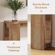 preview thumbnail 7 of 38, Farmhouse Wood 70.9 Inches Extra Long Console Table for Living Room, Hallway