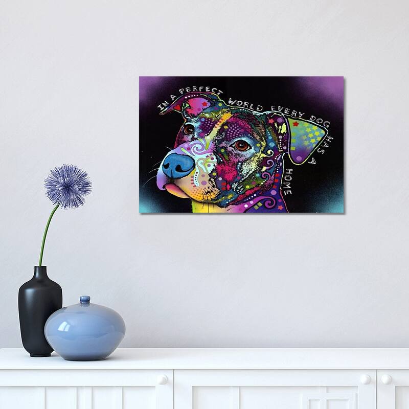 iCanvas "In a Perfect World" by Dean Russo Canvas Print - 12x18x1.5