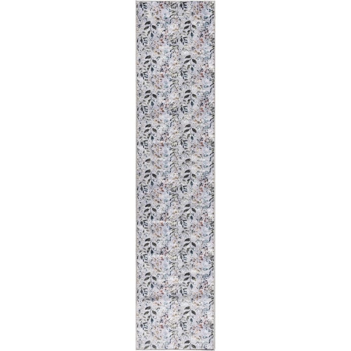 Nourison Washables Indoor Multicolored Floral Area Rug