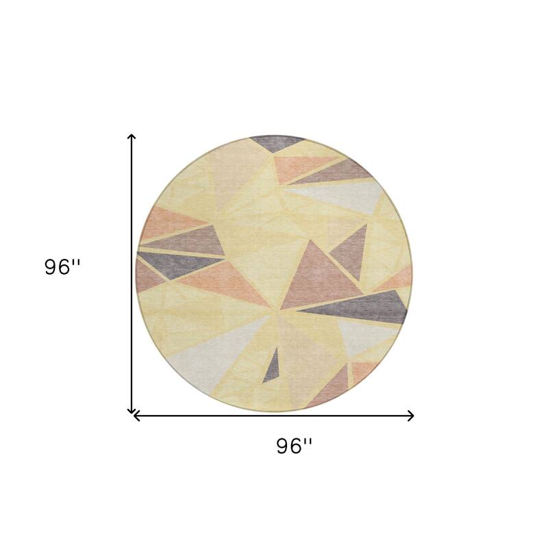 HomeRoots Geometric Transitional Rectangle Outdoor Rug
