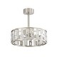 preview thumbnail 41 of 39, 20"/28" Caged Chandelier Ceiling Fan with Crystal Light Remote Control