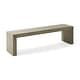 preview thumbnail 4 of 11, Pannell Farmhouse Acacia Wood Dining Bench by Christopher Knight Home