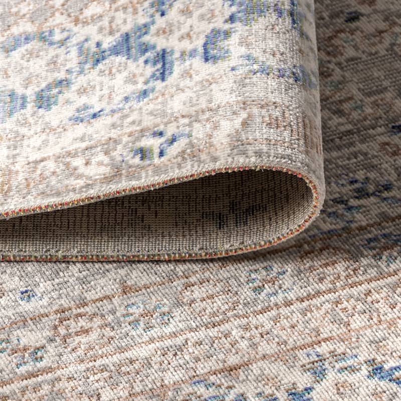JONATHAN Y Xlendi English Country Argyle Area Rug