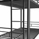 preview thumbnail 11 of 13, Heavy-Duty Metal Twin Over Twin Bunk Bed with Trundle for Kids and Teens