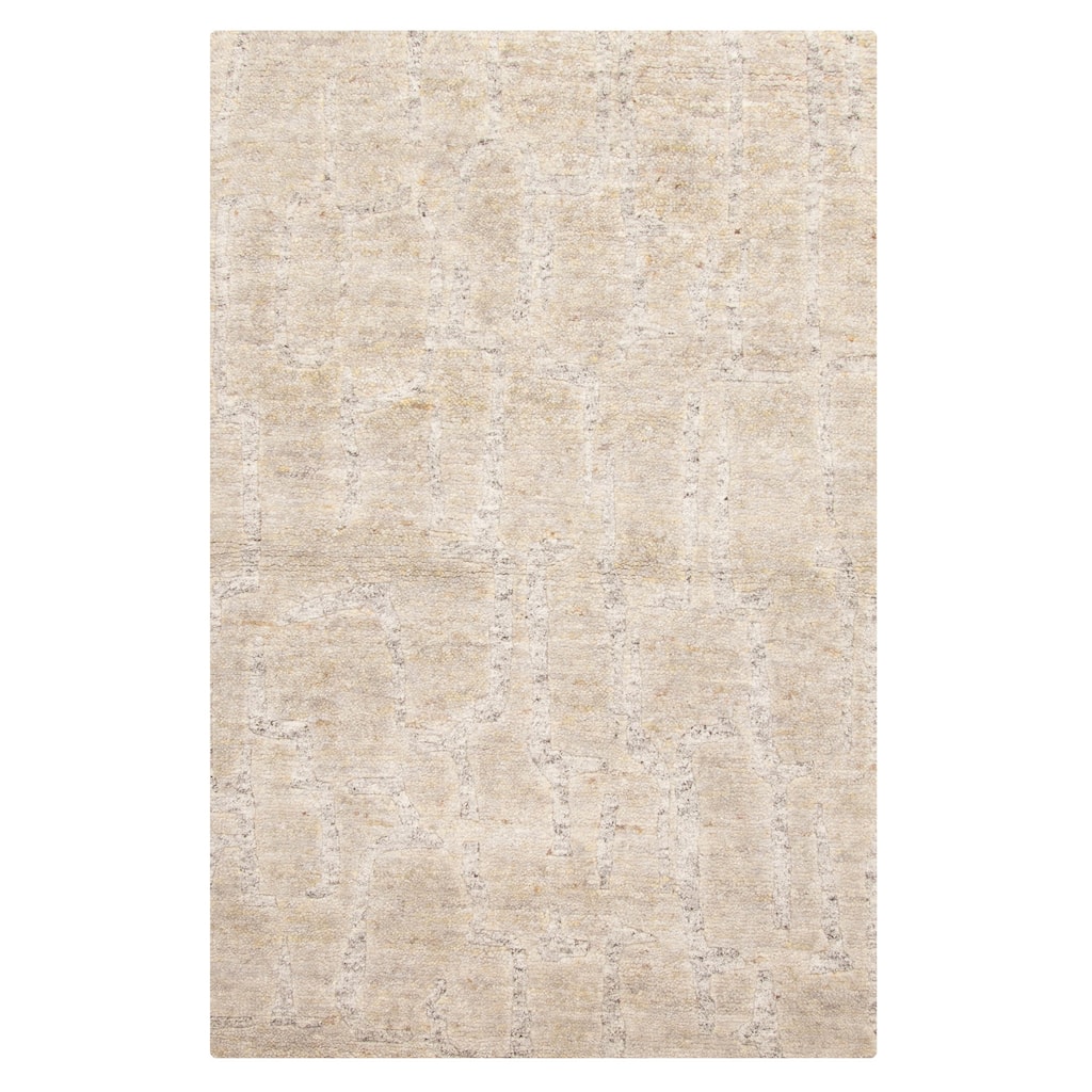 ECARPETGALLERY Hand-knotted Tangier Sage Wool Rug - 5'3 x 7'9