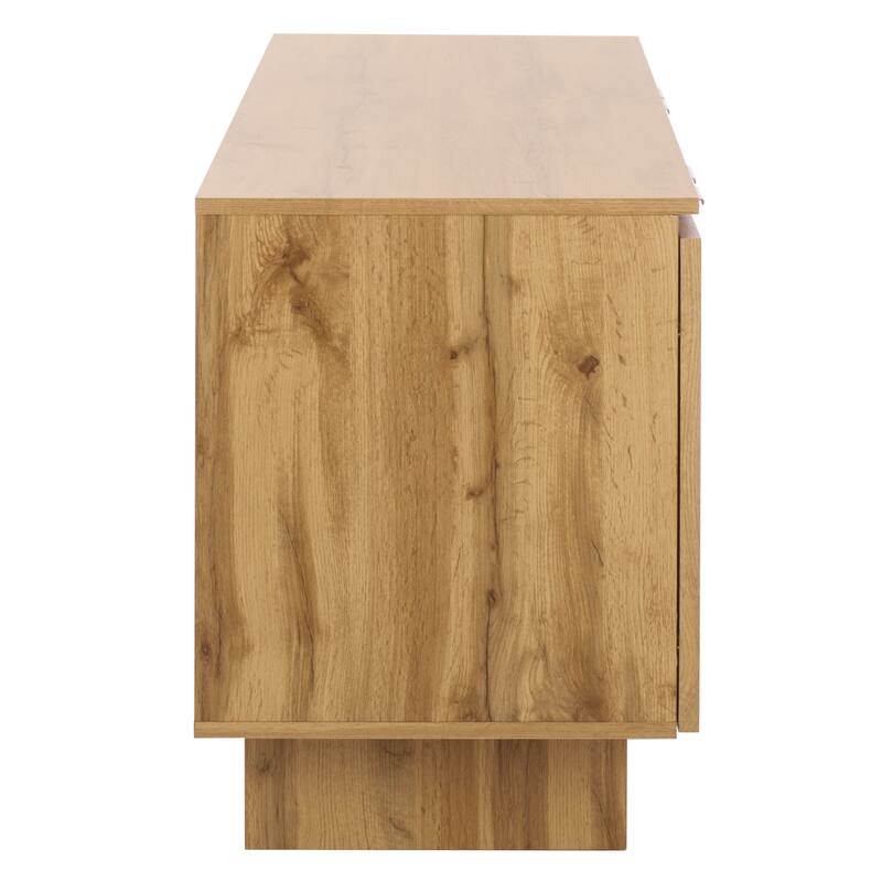 SAFAVIEH Home Quaid 4-Door Sideboard - 62"W x 18"D x 25"H