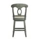preview thumbnail 71 of 79, Eleanor Napoleon Back Wood Swivel Chair by iNSPIRE Q Classic