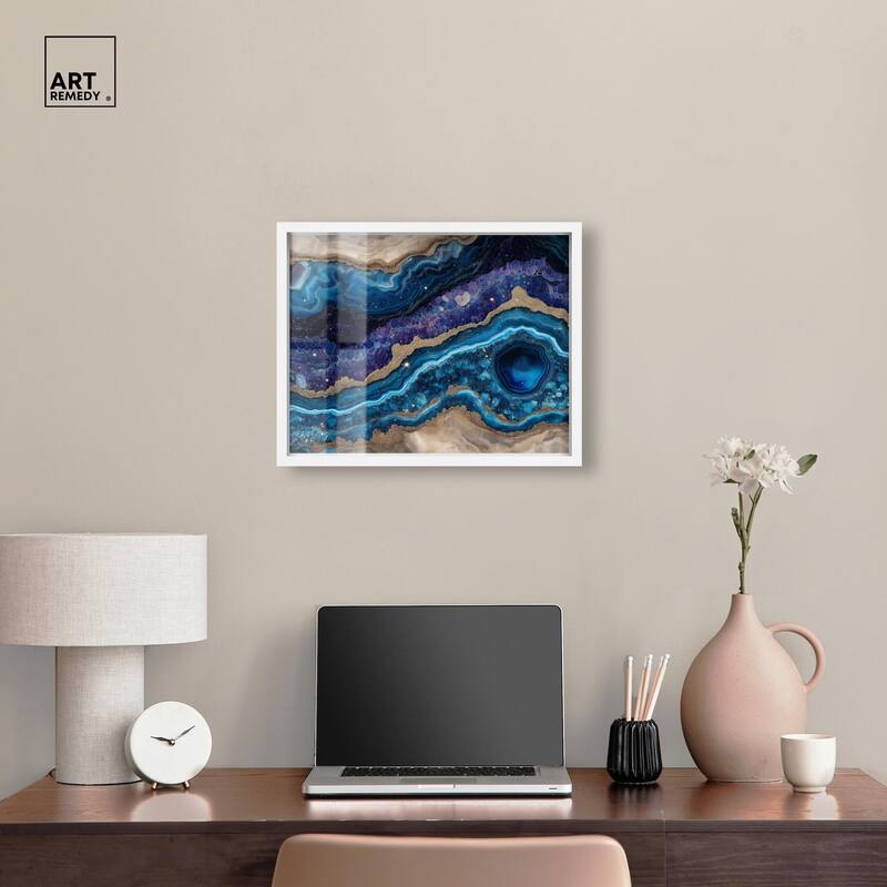 Galactic Geode I Shadowbox by Art Remedy