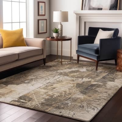 Premium Washable Super Soft Abstract Nature Mayfield Rug