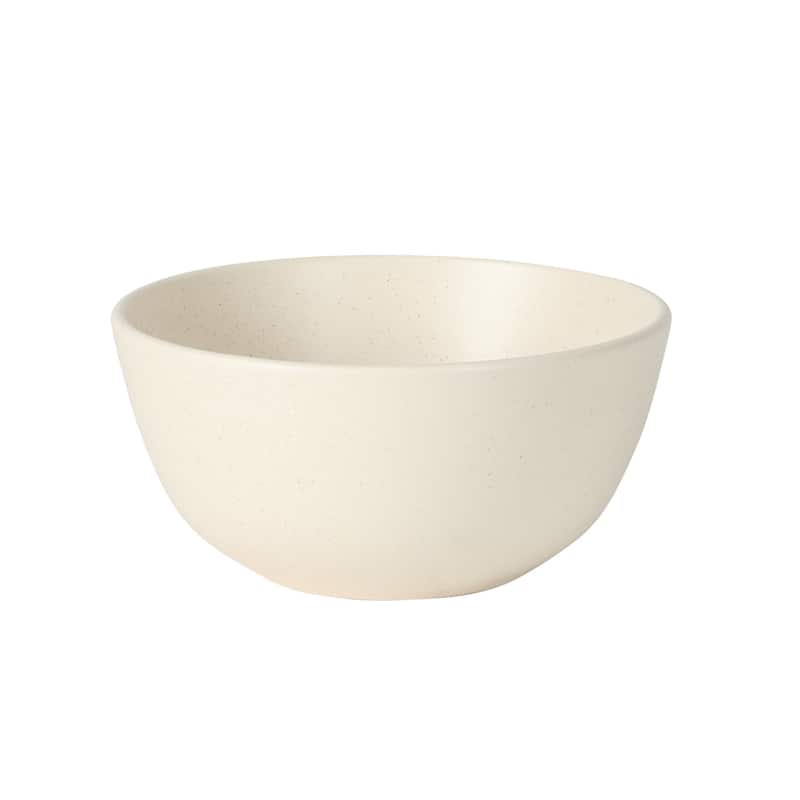 Gibson Elite Leeds Court Plates and Bowls Sets, 16-Piece Stoneware Dinnerware Sets, Round Speckle Reactive Glaze Dish Set