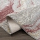 preview thumbnail 33 of 37, Hauteloom Liverpool Living Room, Bedroom Area Rug - Contemporary - Off White,Medium Gray,Light Gray - 9'2" x 12'