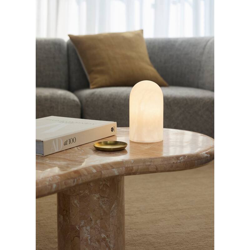 Beacon Lighting Panton Table Lamp in Alabaster