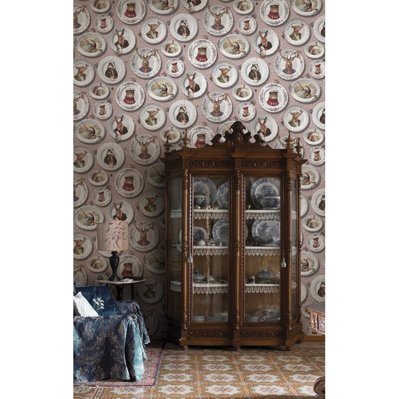 Tales of the Manor Non-Pasted Wallpaper - Covers 56 Square Feet