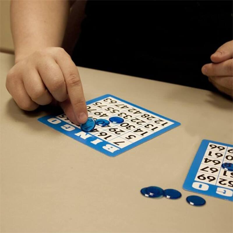GSE™ Multi-Color Bingo Game Cards, Reusable Bingo Sheets. Family Bingo Game Accessories