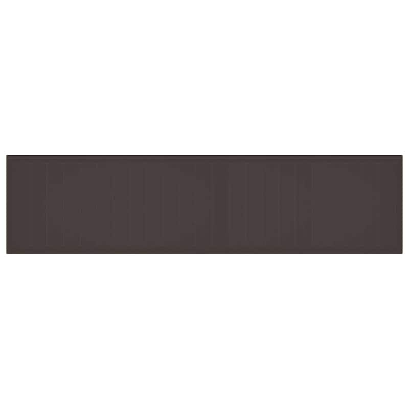 vidaXL Garden Dining Set 17 pcs Poly rattan - 157 x 39 x 29