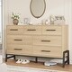 preview thumbnail 2 of 26, 7 Dresser for Bedroom, Freestanding 52" Wide Drawer Dresser with Storage