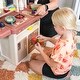 preview thumbnail 15 of 19, Sunnydaze Mini Meals Kitchen Playset with Sounds, Lights, and Effects