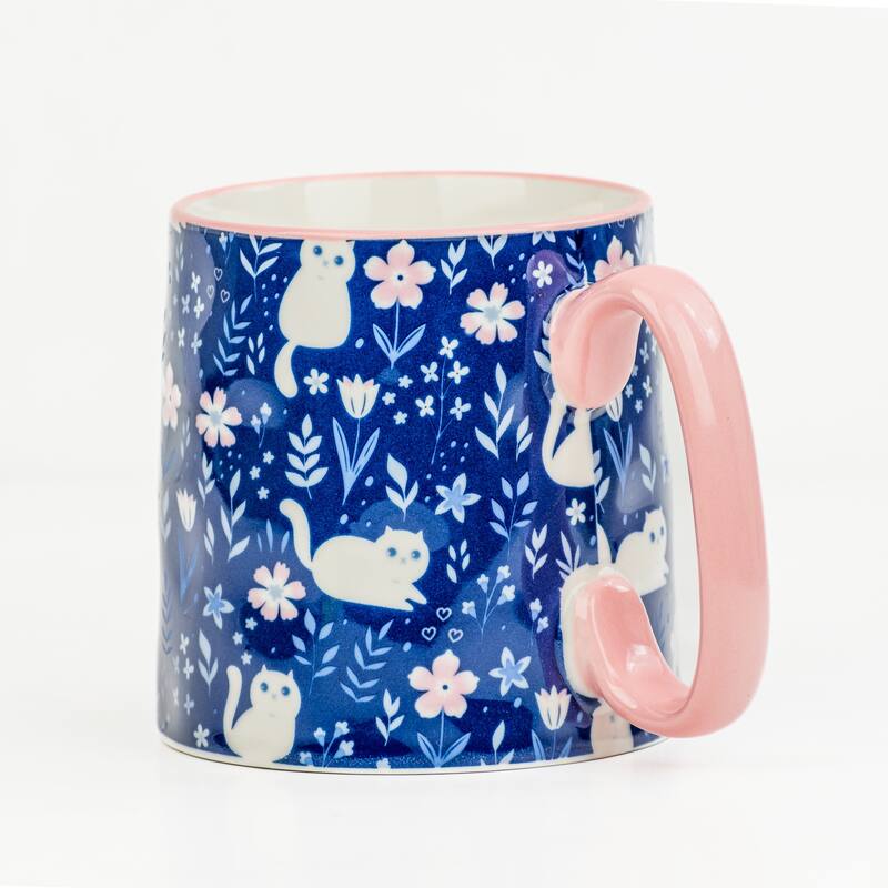 10 Strawberry Street Bella Animal Mugs, Set of 4