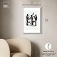 preview thumbnail 54 of 60, Bebop II Black Art Canvas Print by Art Remedy