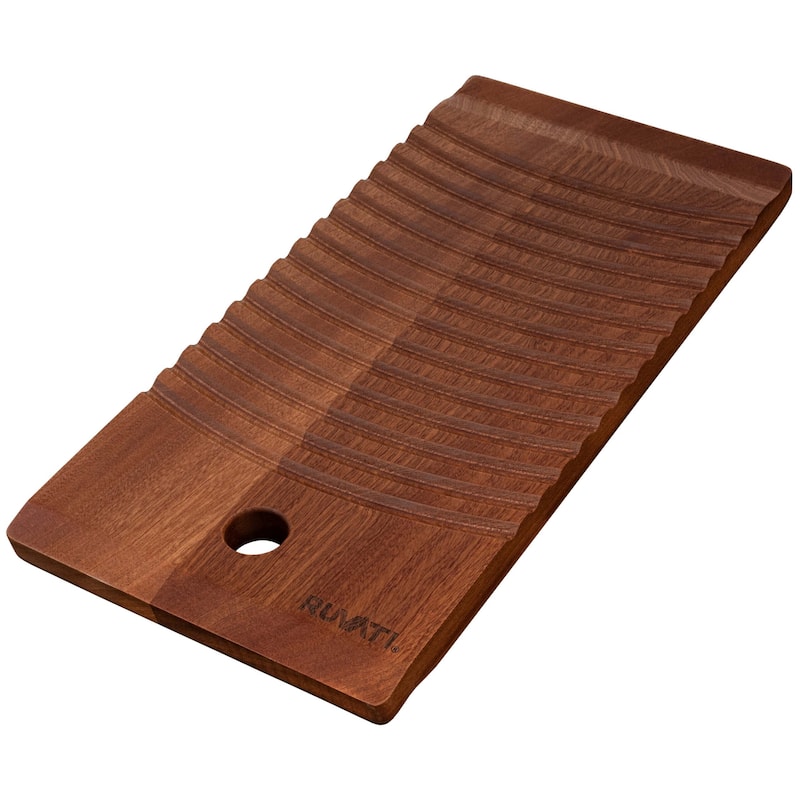 Ruvati 25 x 22 x 12 inch Deep Laundry Workstation Sink Topmount Stainless Steel - RVU6553