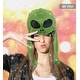 preview thumbnail 4 of 5, DolliBu Alien Plush Hat - Funny Adults and Kids Hat with Ear Flaps - One Size