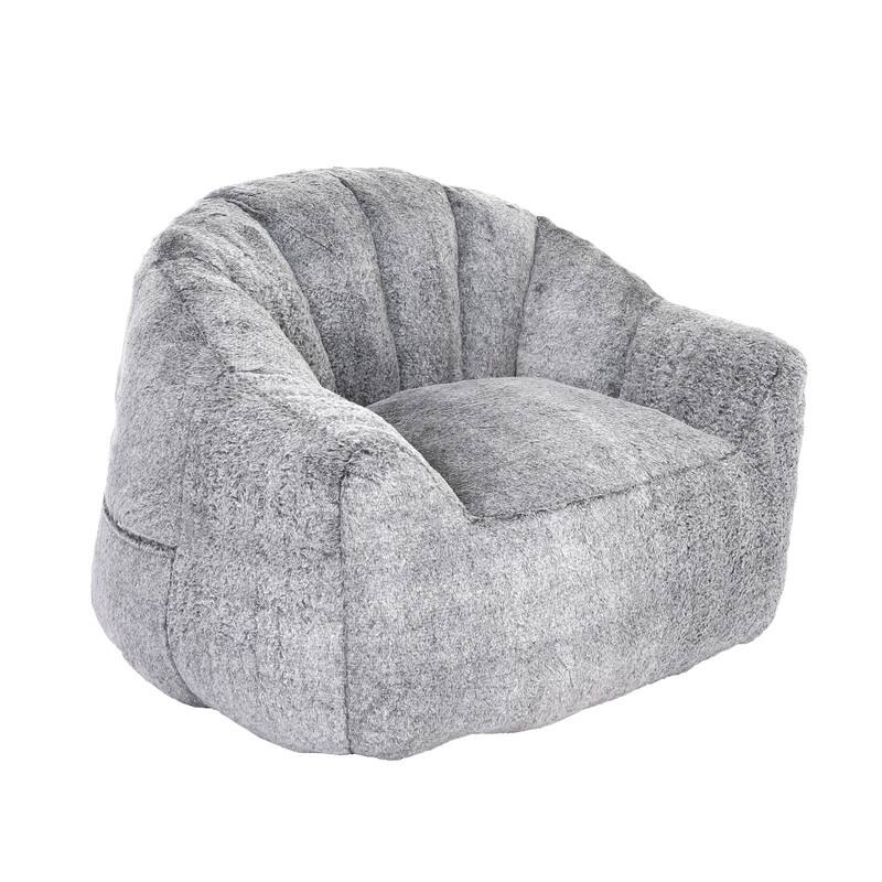 41.40" Bean Bag Sofa Comfort Chair with Armrests