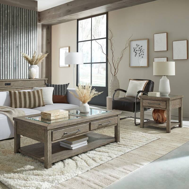 Liberty Furniture Skyview Lodge Cocktail Table, End Tables - Various Options
